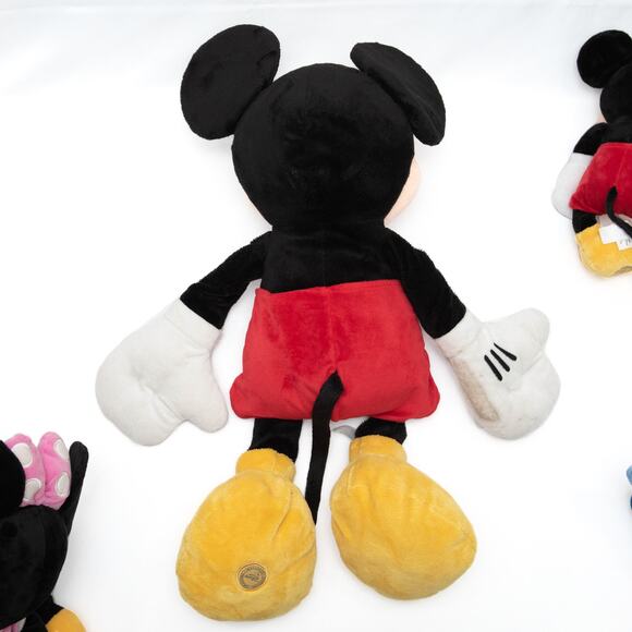 5 Disney Store Mickey Mouse Minnie Mouse Stitch Plush Stuffed Animals - Picture 9 of 16